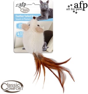 Mänguasi kassile, piiksuv hiir Nature First - Simple Cat (Pawise)–Pehmed mänguasjad–Pawise–Valgekihv 2