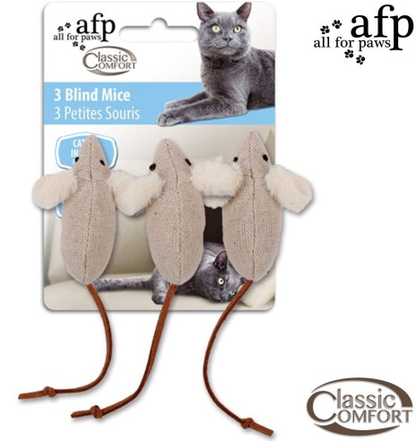 Mänguasi kassile 3 Blind Mice (AFP)