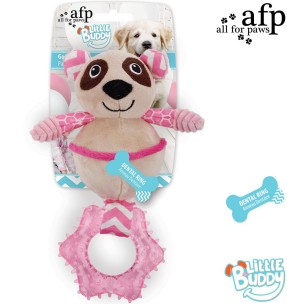 Ошейник для собак с дизайнерским принтом Flying Bones Hot Pink (Red Dingo) – Disainmustriga – Red Dingo – Valgekihv