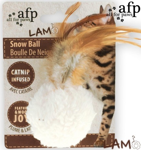 Mänguasi kassile Snow Ball (AFP)