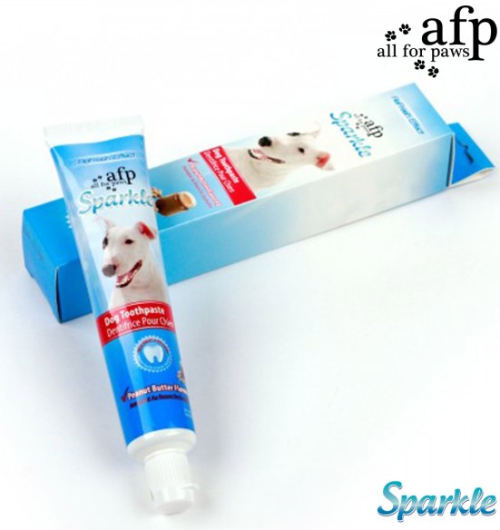 Hambapasta koerale, maapähklivõi maitseline (AFP - Sparkle)