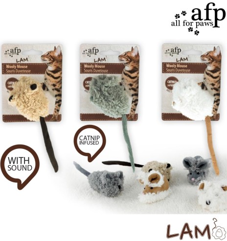 Игрушка для кошек Wooly Mouse (AFP - Lamb Cat)