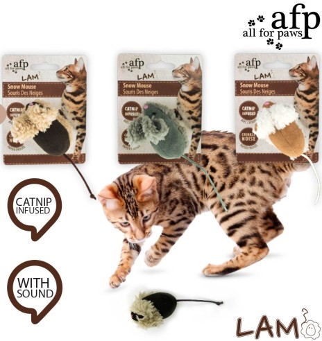 Игрушка для кошек Snow Mouse (AFP - Lamb Cat)