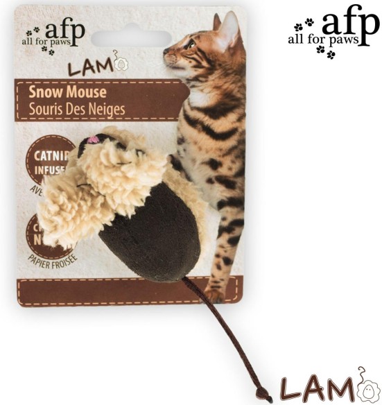 Mänguasi kassile Snow Mouse (AFP - Lamb Cat)