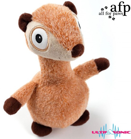 Ultraheliga pehme mänguasi koerale Silent Squirrel (AFP - Ultrasonic)