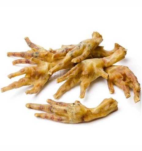 Kana jalad - naturaalsed koeranäksid, kuivatatud koeramaius