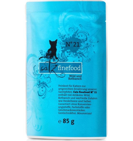 Classic N°21 ULUKILIHA ja RIFFAHVENAGA (70%), teraviljavaba kassieine kotike (Catz Finefood)