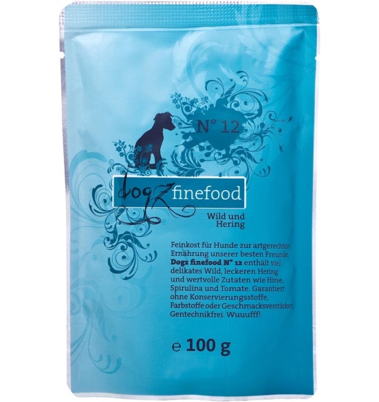 Classic N° 12 ULUKILIHA JA HEERINGAGA (65%), teraviljavaba koeraeine kotike (Dogz Finefood)