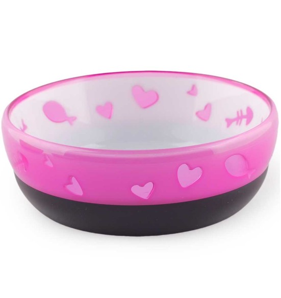 Миска для кошек Cat Love розовая 190 мл (AFP)