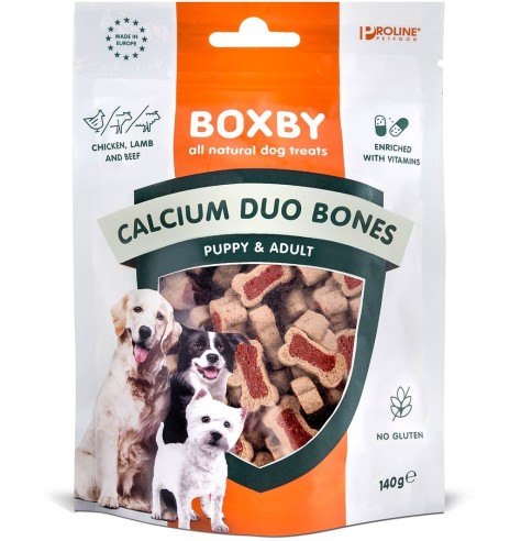 Naturaalne koeramaius Boxby Calcium Duo Bones
