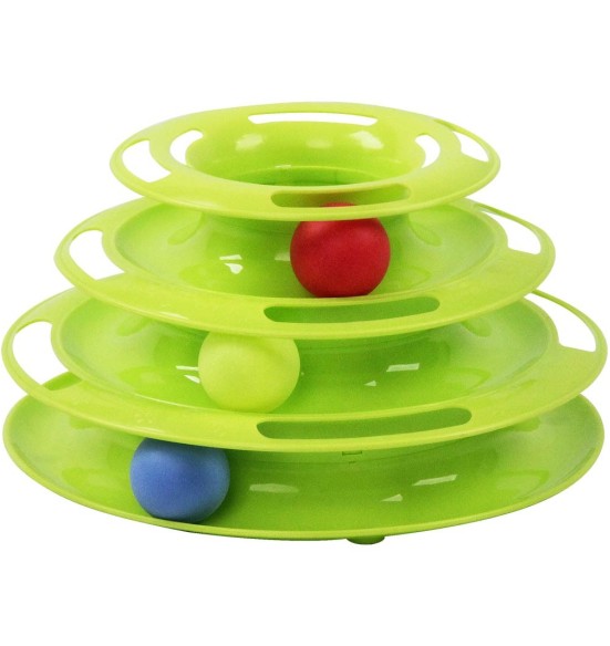 Interaktiivne mänguasi kassile Track Tower (Pawise)