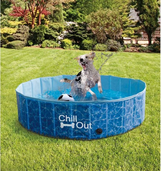 Chill Out Splash & Fun бассейн уличный для собак, разных размеров (AFP)