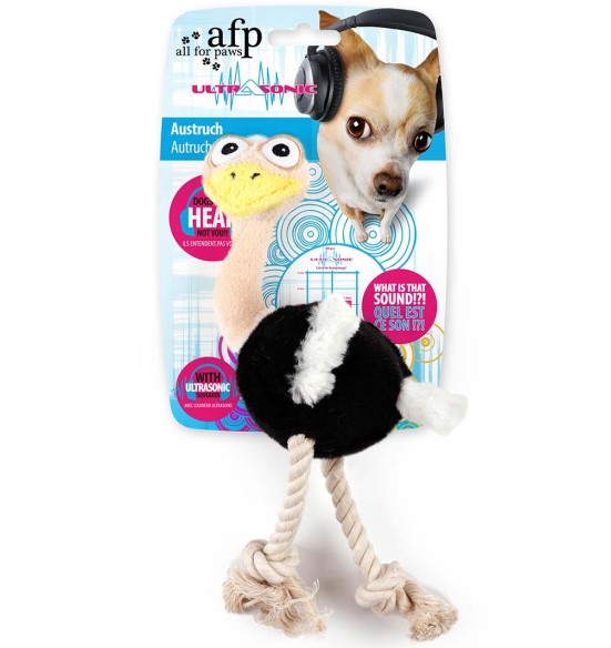 Ultraheliga pehme mänguasi koerale Ostrich (AFP - Ultrasonic)