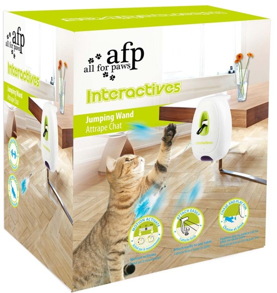 Интерактивная игрушка для кошек Jumping Wand (AFP - Interactives)