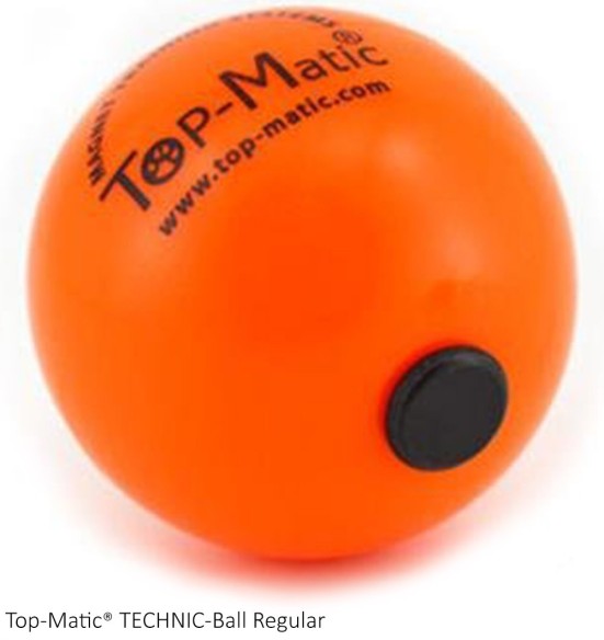 Top-Matic TECHNIC-Ball Regular, magnetpall, treeningpall koerale treenimiseks