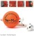 Top-Matic FUN-Ball Regular, magnetpall koera treenimiseks, oranž nööriga