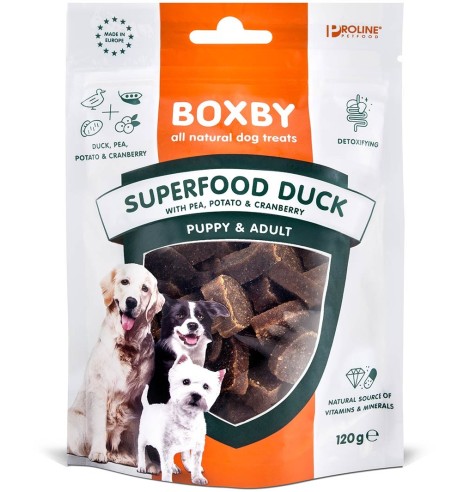 Naturaalne maius koerale Boxby Superfood, pardilihaga