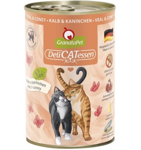 DeliCATessen беззерновой консервированный корм для кошек - БАРАНИНА И ИНДЕЙКА, в пакетике (Granata Pet) – Консервы для кошек – GranataPet DeliCATessen – Valgekihv