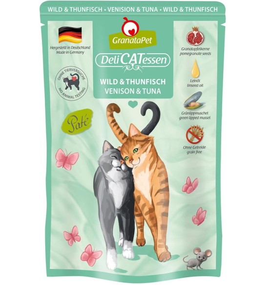 DeliCatEssen kassieine ulukiliha ja tuunikalaga, teraviljavaba (Granata Pet)