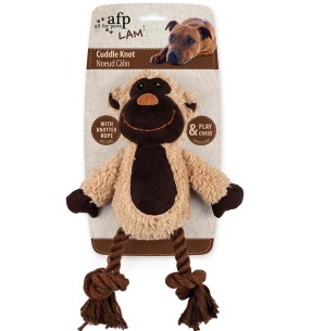 Светящаяся в темноте игрушка для собак Glowing Octopus (AFP - K-Nite) – Игрушки-канаты, плетеные, веревочные игрушки – AFP - All For Paws – Valgekihv