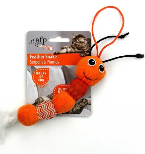 Игрушка для кошек Feather Snake (AFP - Modern Cat)