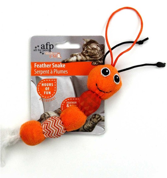 Игрушка для кошек Feather Snake (AFP - Modern Cat)