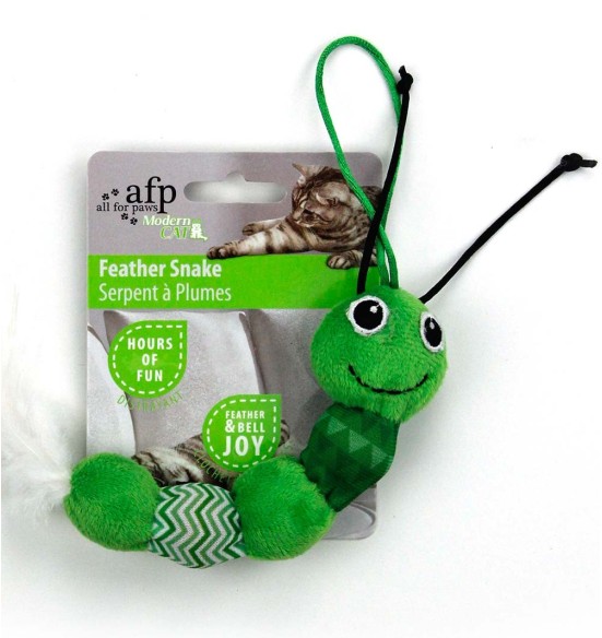 Игрушка для кошек Feather Snake (AFP - Modern Cat)