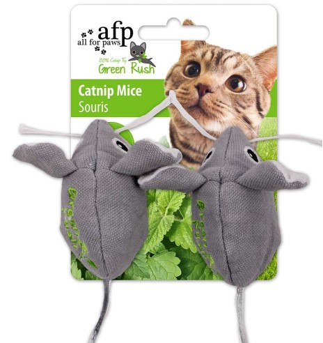 Игрушка для кошек Catnip Mice (AFP - Green Rush)