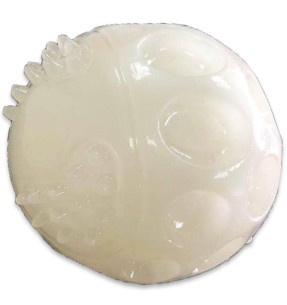 Игрушка для собаки мячик в виде кролика Latex Bunny (Pawise) – Kummist pallid – Pawise – Valgekihv 2