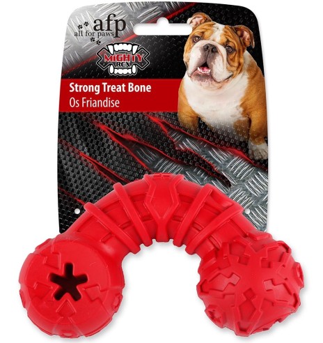 Tugevast kummist mänguasi koerale Strong Treat Bone, närimiseks (AFP - Xtra-R)