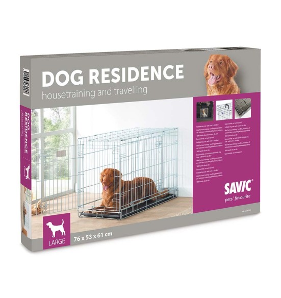 Koerapuurid Dog Residence tsingitud metallist (Savic)