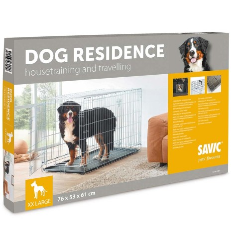Koerapuurid Dog Residence tsingitud metallist (Savic)