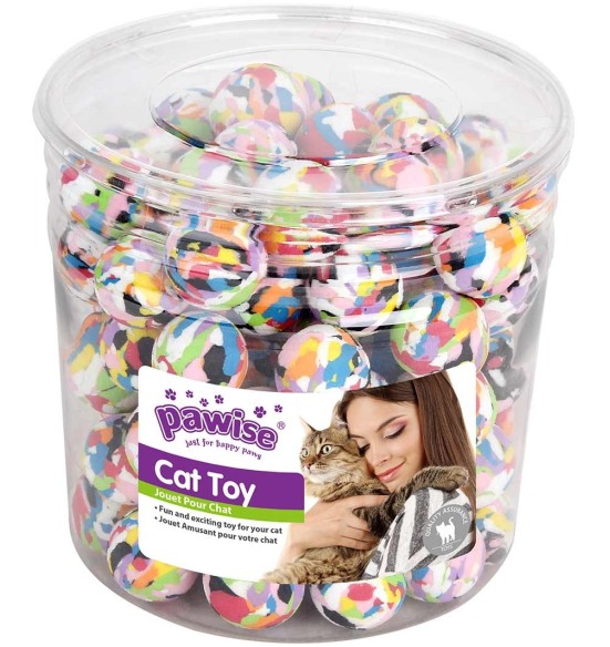 Игрушка для кошек Marble Foam Balls (Pawise)
