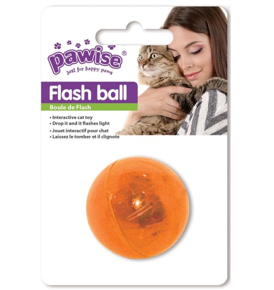 Mänguasi kassile Flash Balll (Pawise)