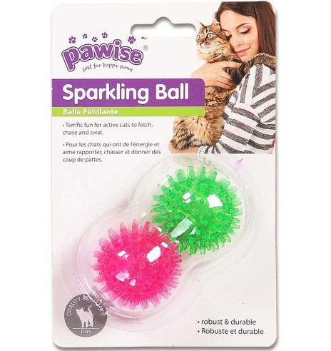 Mänguasi kassile Sparkling Ball (Pawise)