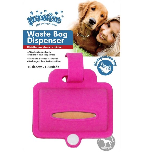 Диспенсер для пакетов Silicone Poop Bag Holder (Pawise)