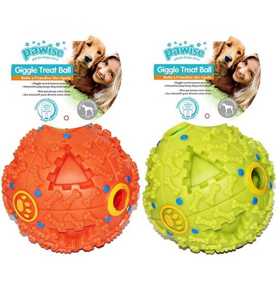 Mänguasi koerale, maiusepall Giggle Treat Ball (Pawise)