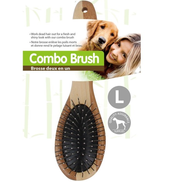 Двусторонняя щетка для собак, разные размеры (Pawise)