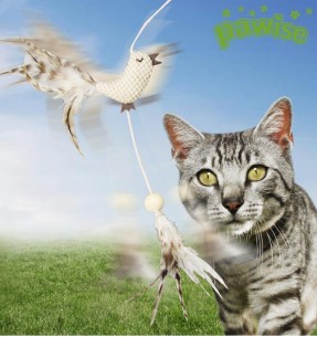 Mänguasi kassile Jumbo Crinkle Catnip Rodent (AFP - Lamb Cat)–Pehmed mänguasjad–AFP - All For Paws–Valgekihv 2