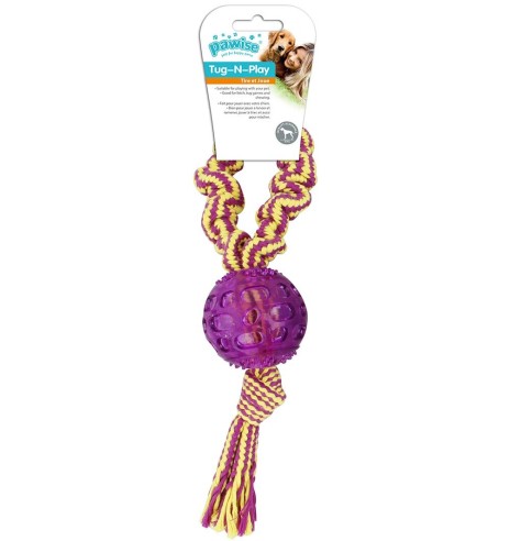 Игрушки для собаки Tug-N-Play Ball (Pawise)
