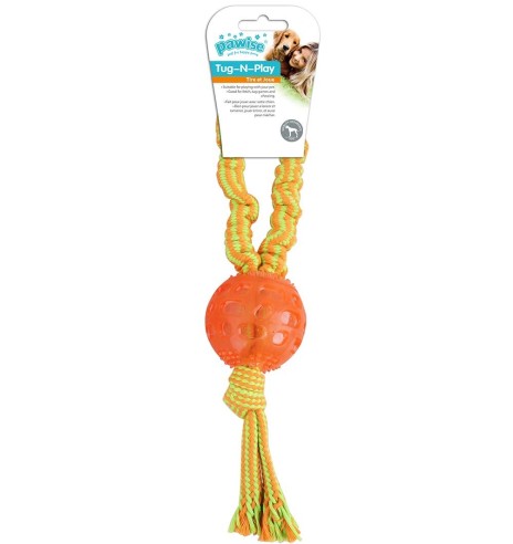 Игрушки для собаки Tug-N-Play Ball (Pawise)