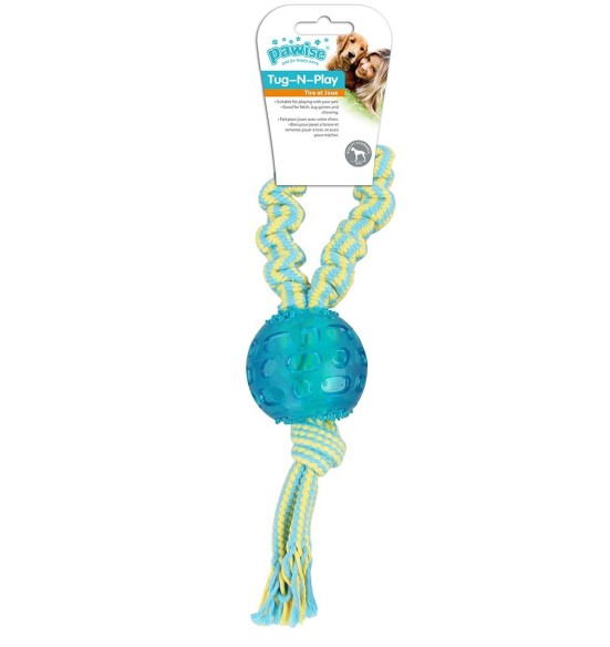 Игрушки для собаки Tug-N-Play Ball (Pawise)