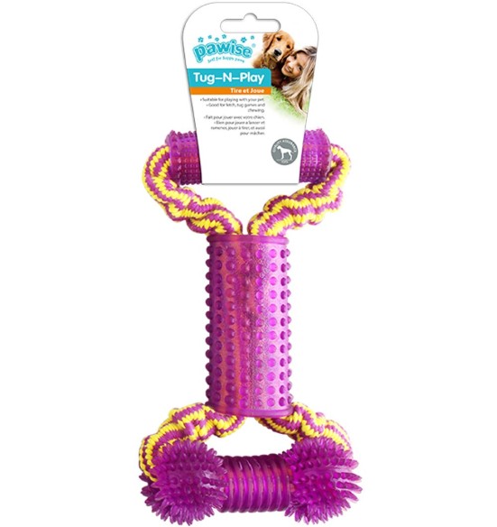 Mänguasi koerale Tug-N-Play Bone (Pawise)