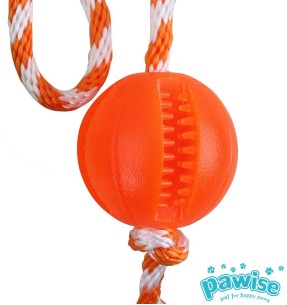 Mänguasi koerale, pall nööriga Play & Chew - Ball (Pawise) 2