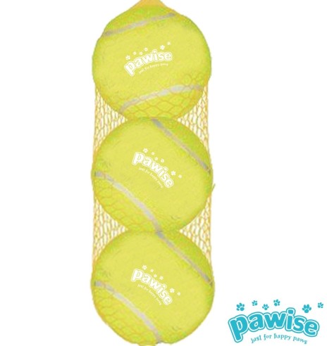 Игрушки для собак, теннисные мячи 3 шт (Pawise)