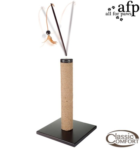 Kassi kraapimispuu, mänguasjaga, kõrgus 59 cm (AFP - Classic Comfort)