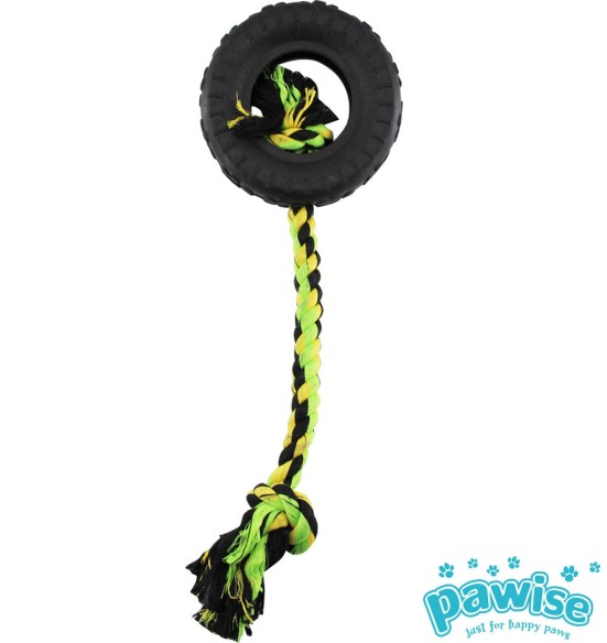 Mänguasi koerale, köis autokummiga (Pawise)