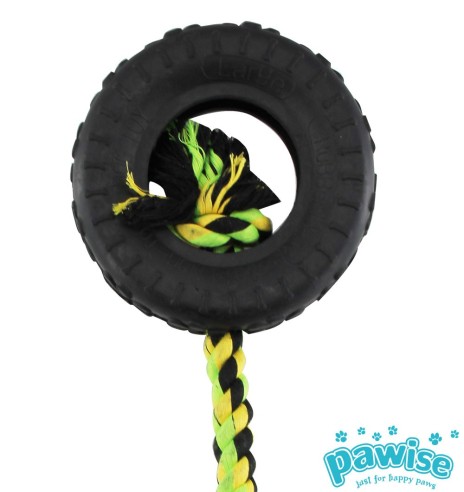 Mänguasi koerale, köis autokummiga (Pawise)