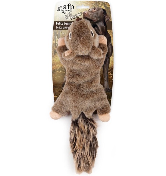 Игрушка для собаки, белка без наполнителя Felicy Squirrel (AFP - Classic)