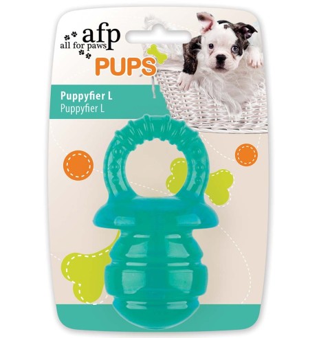 Игрушка для щенка - резиновая соска, бирюзовый Puppyfier L (AFP - Pups)